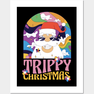 Trippy Christmas Posters and Art